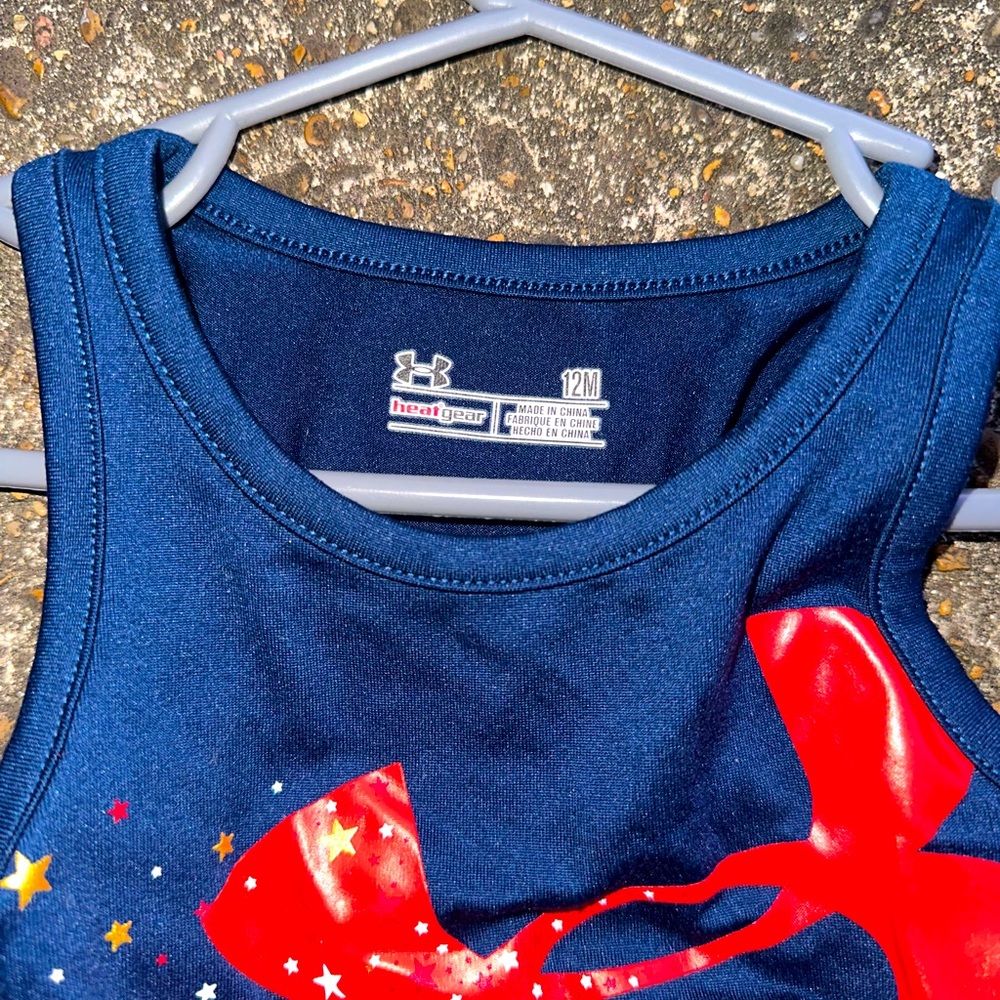 Under armour one piece with bloomers.